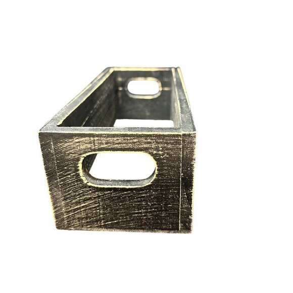 Hot Cocoa Chocolate Bar Box Storage Christmas Table Tray Decor Wood Holiday 10in - Picture 8 of 14